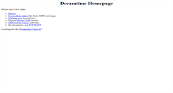 Desktop Screenshot of dreamtime.org